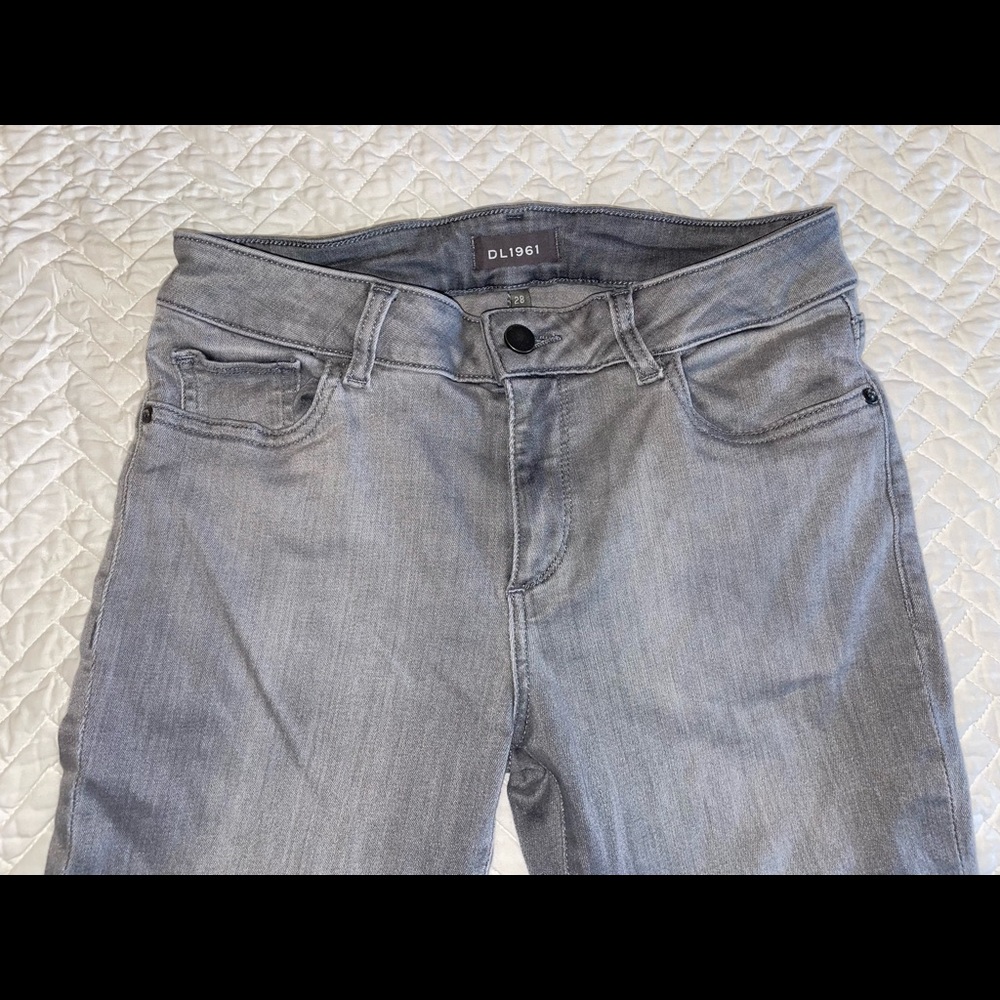 DL1961 Emma low rise skinny in Ronan grey